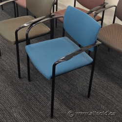 Steelcase Player Blue Fabric Office Guest Chair